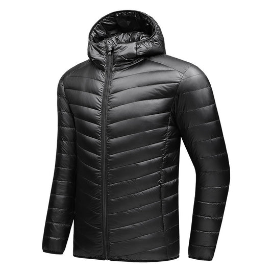 QEZER Men's Ultra Light Weight Warm Puffer Jacket  Down Jacket