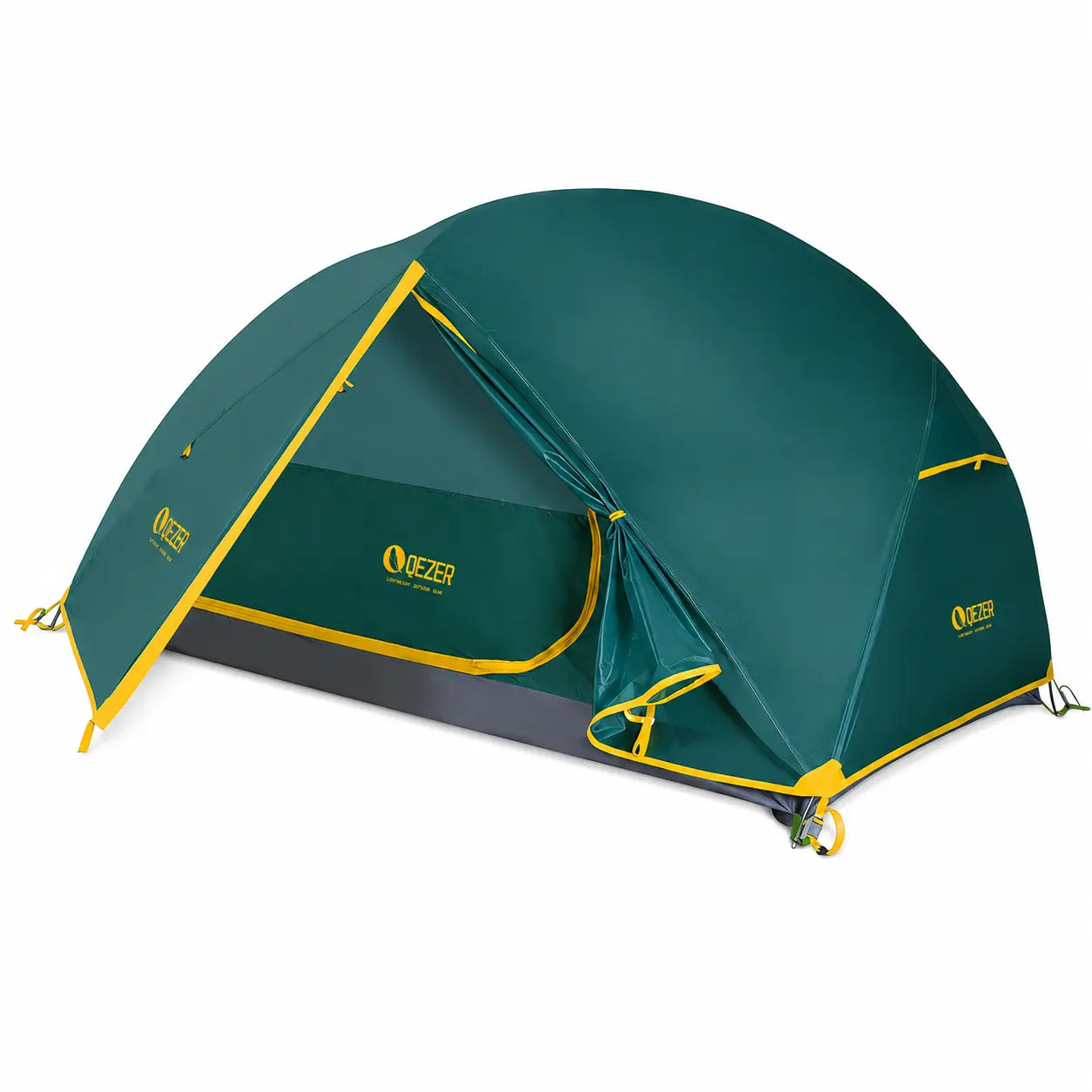 QEZER 1/2 Person Waterproof Backpacking Tent