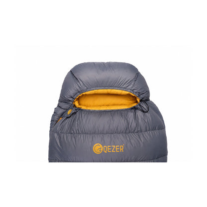 QEZER 620FP Graphene Down Sleeping Bag | Cold Weather Camping Sleeping Bag - 01-1