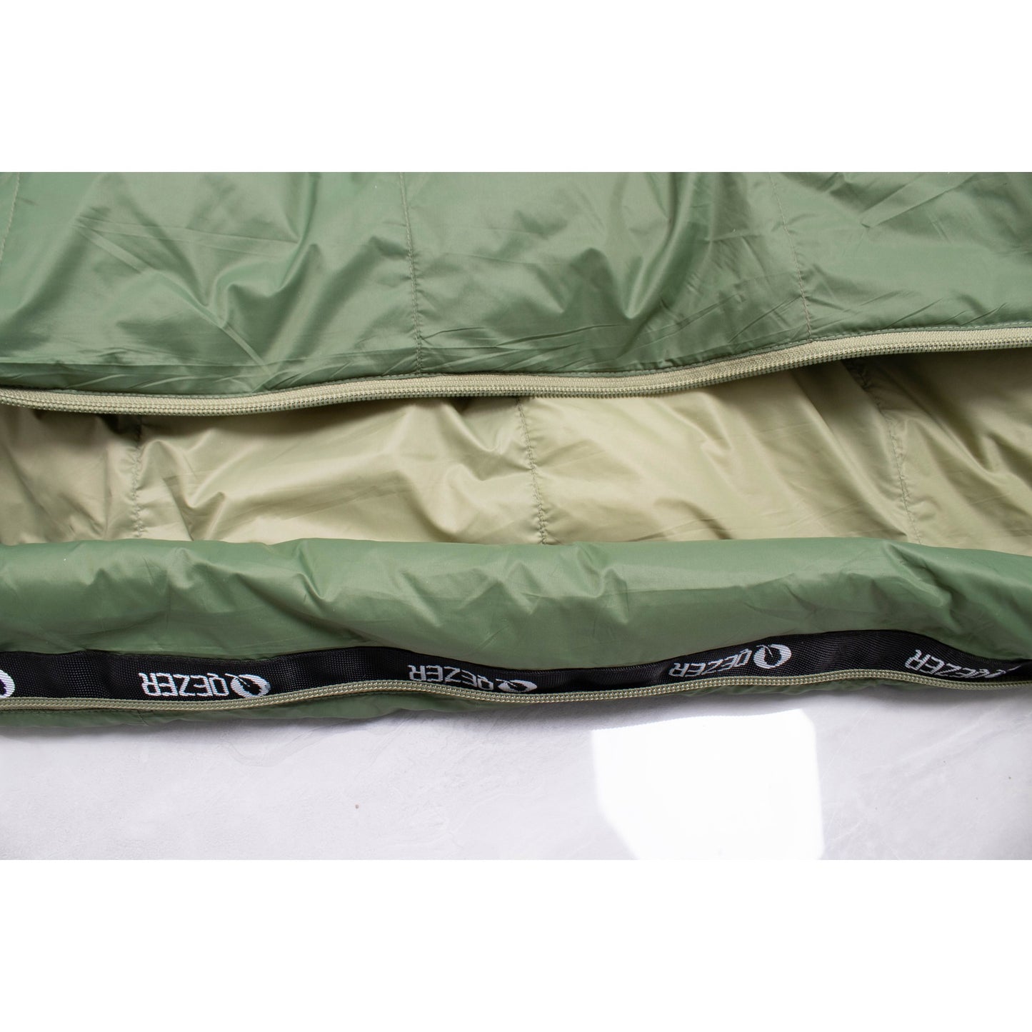 QEZER XL Down Sleeping Bag | Oversized 600FP Duck Down Camping Sleeping Bag - 07-7