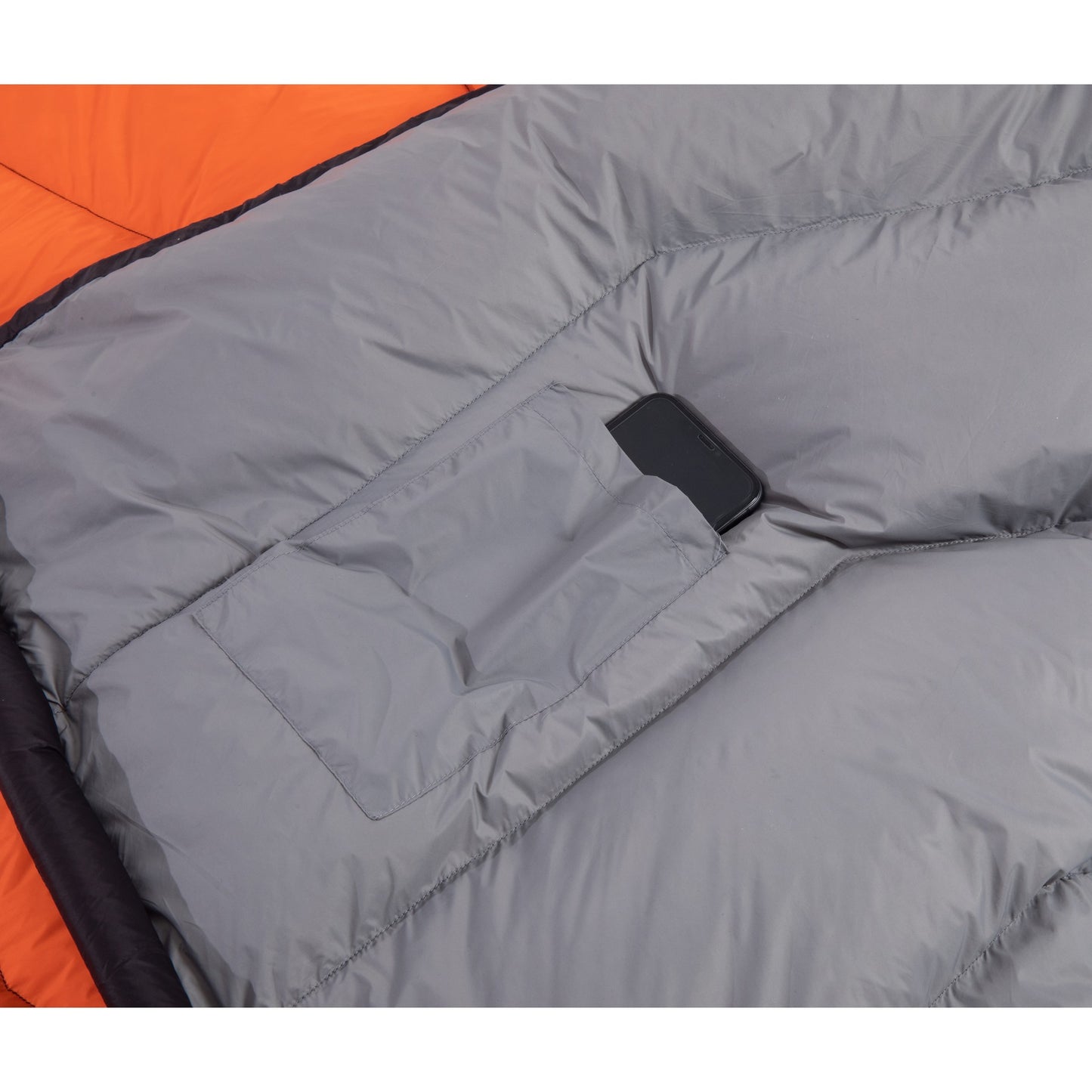 QEZER QDE-DP900 Double Down Sleeping Bag | 2-Person Duck Down Camping Sleeping Bag - 09-9