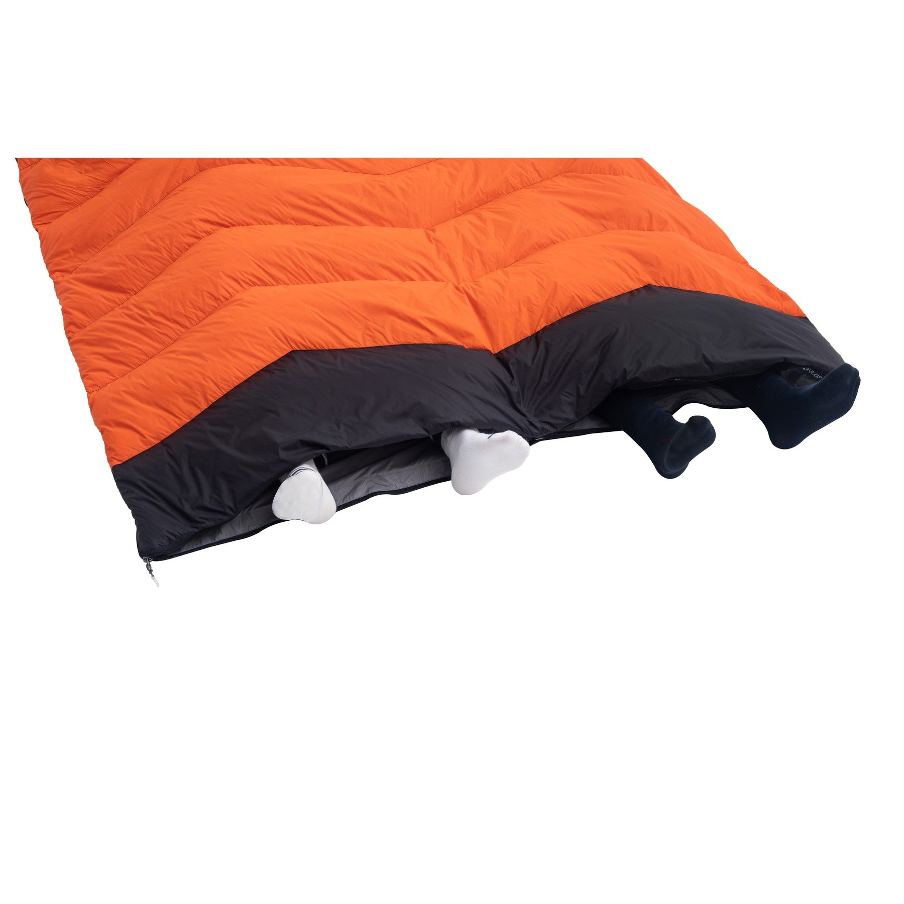 QEZER QDE-DP900 Double Down Sleeping Bag | 2-Person Duck Down Camping Sleeping Bag - 10-10