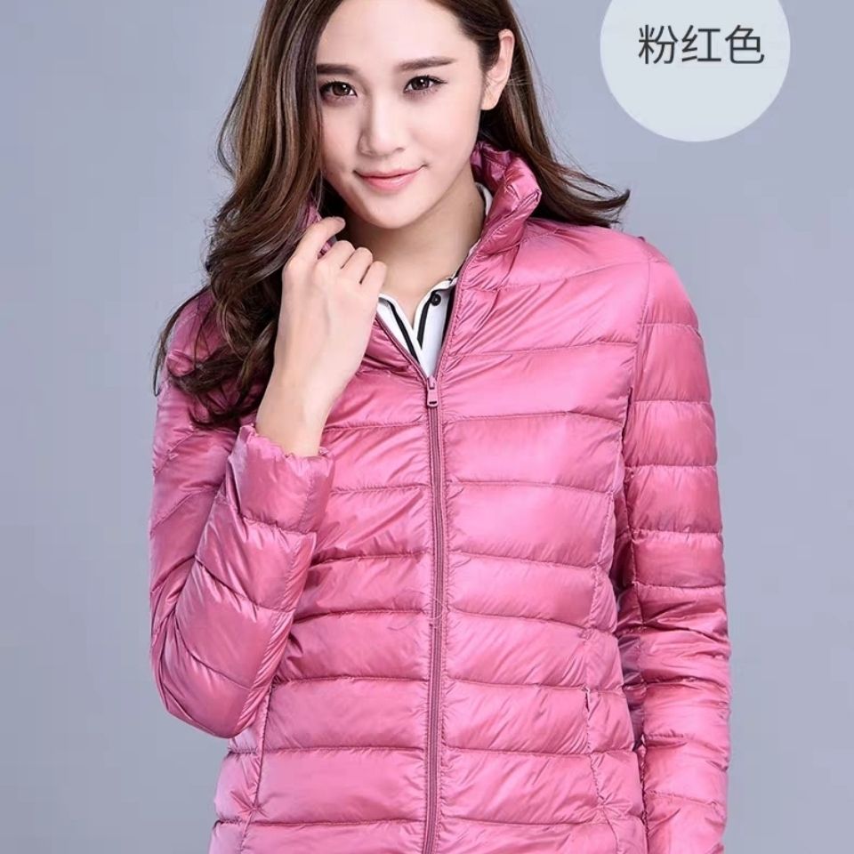 QEZER Women and Men's  Ultra Light Weight Short Down Jacket (Available in Plus Size)