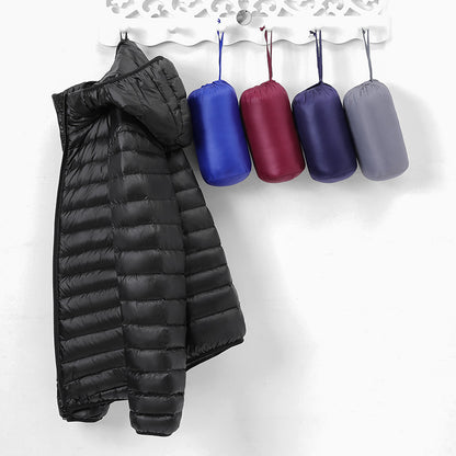 QEZER Men's Ultra Light Weight Warm Puffer Jacket  Down Jacket