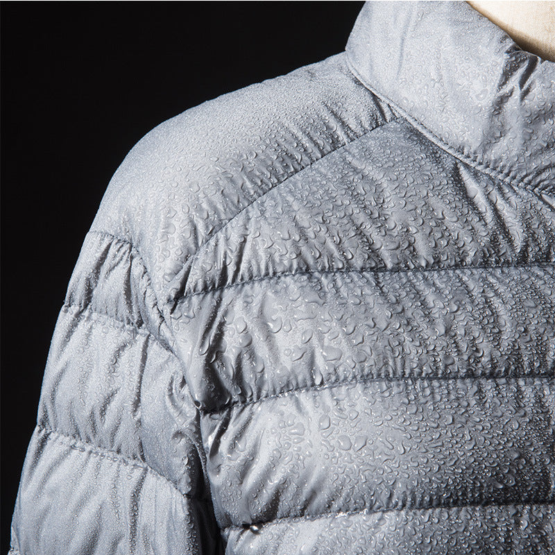 QEZER Women and Men's  Ultra Light Weight Short Down Jacket (Available in Plus Size)