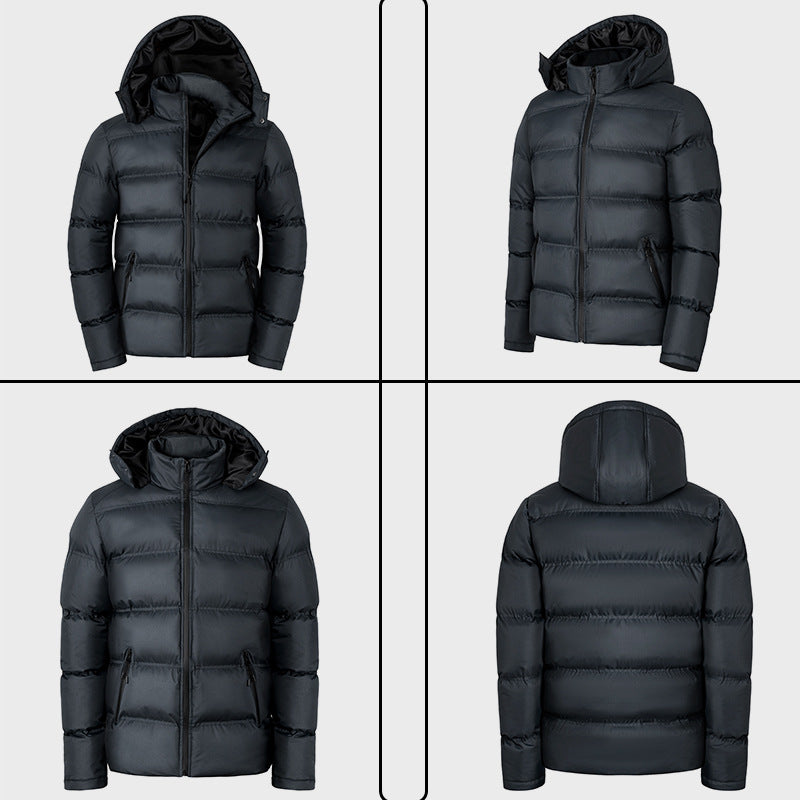QEZER Men's Ultra Light Weight Winter Down Jacket