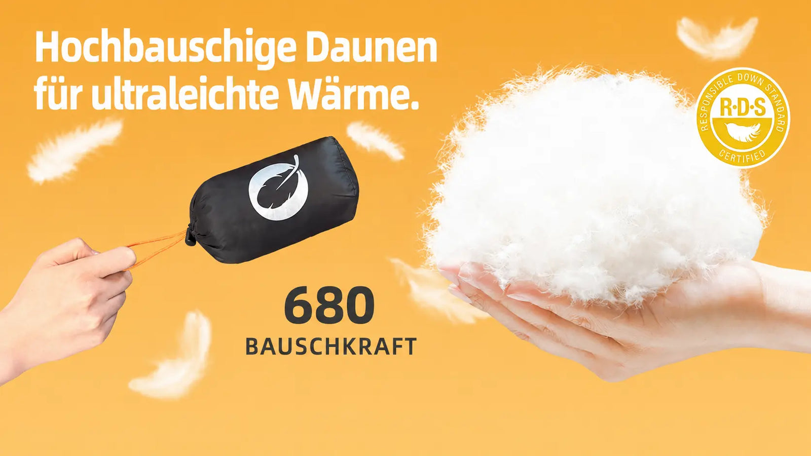 QEZER Daunenstiefel | Warme Camping-Fußwärmer für Herren und Damen
