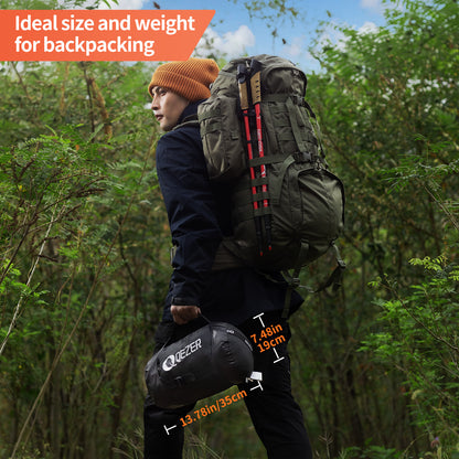 Rectangular Sleeping Bag 7°C to -2°C(QDE-P800)