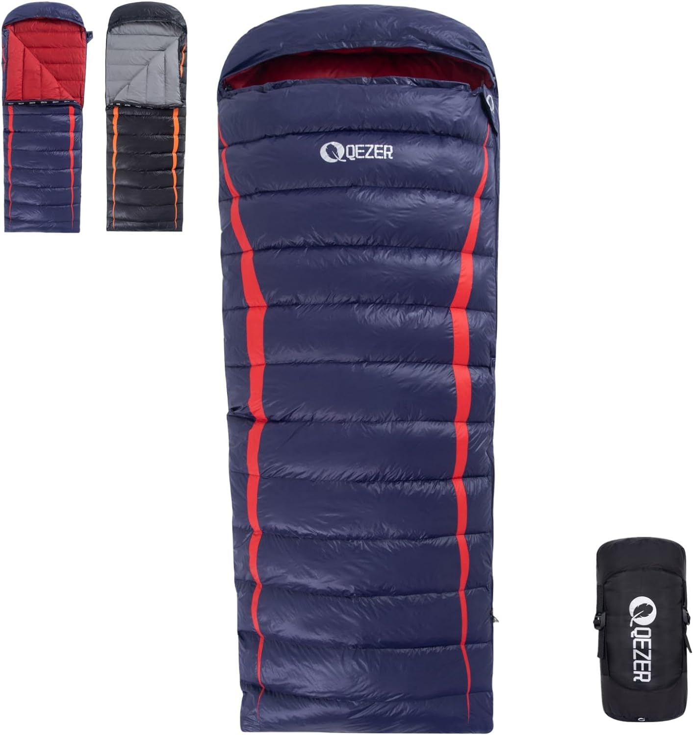 Rectangular Down Sleeping Bag 3 Season (QDE-YD500)