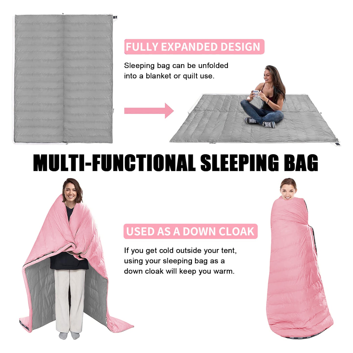 Blanket Sleeping Bag(QDE-B500)