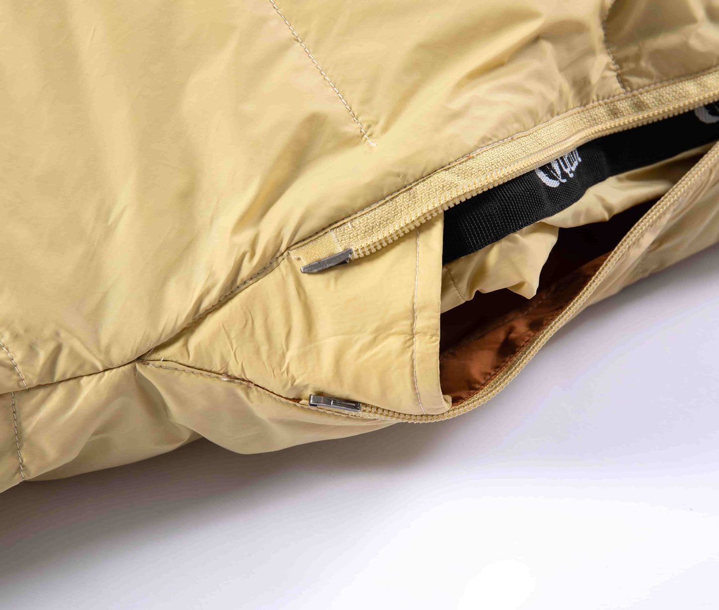 QEZER 600FP Down Mummy Sleeping Bag for Summer Camping