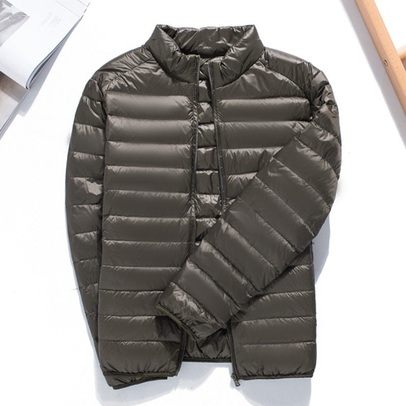 QEZER Women and Men's  Ultra Light Weight Short Down Jacket (Available in Plus Size)