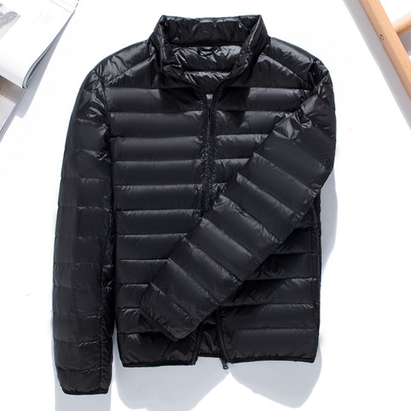 QEZER Women and Men's  Ultra Light Weight Short Down Jacket (Available in Plus Size)