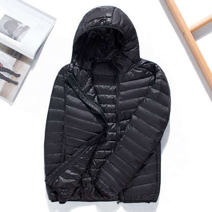 QEZER Women and Men's  Ultra Light Weight Short Down Jacket (Available in Plus Size)