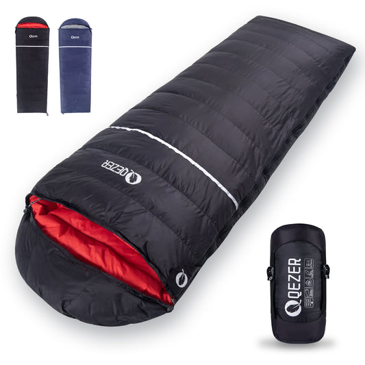 QEZER Rectangular Down Sleeping Bag（QDE-800）
