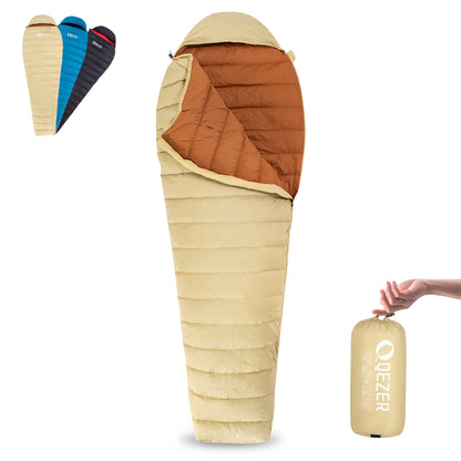 QEZER Ultralight Down Sleeping Bag(QDM-400)