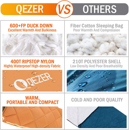 Summer Rectangular Sleeping Bag(QDE-380)